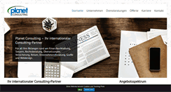 Desktop Screenshot of planetgmbh.ch