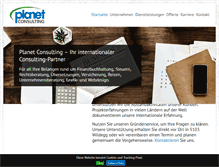 Tablet Screenshot of planetgmbh.ch